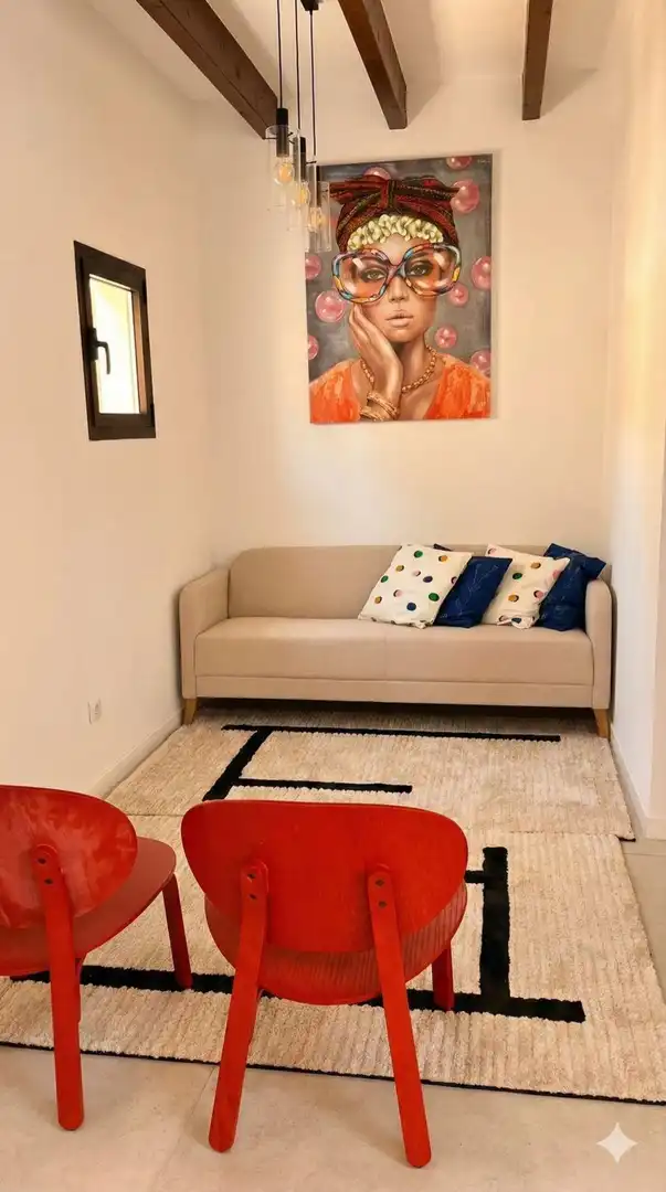 Sala d'estar de Casa o xalet en venda en Felanitx amb Aire condicionat, Terrassa i Traster
