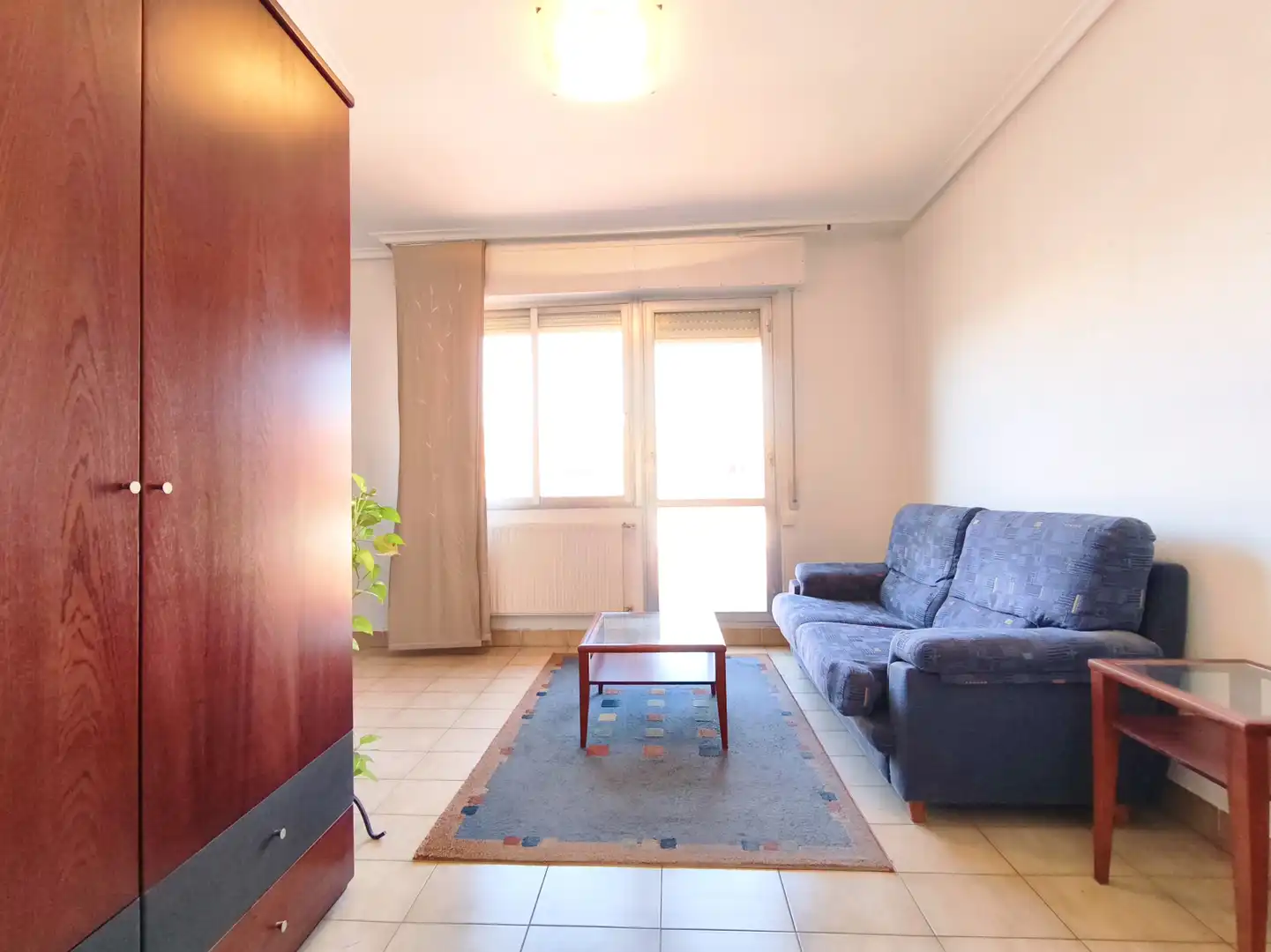 Living room of Attic for sale in  Logroño  with Heating, Parquet flooring and Terrace