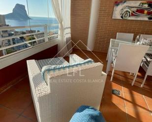 Balcony of Apartment for sale in Calpe / Calp  with Air Conditioner, Terrace and Furnished