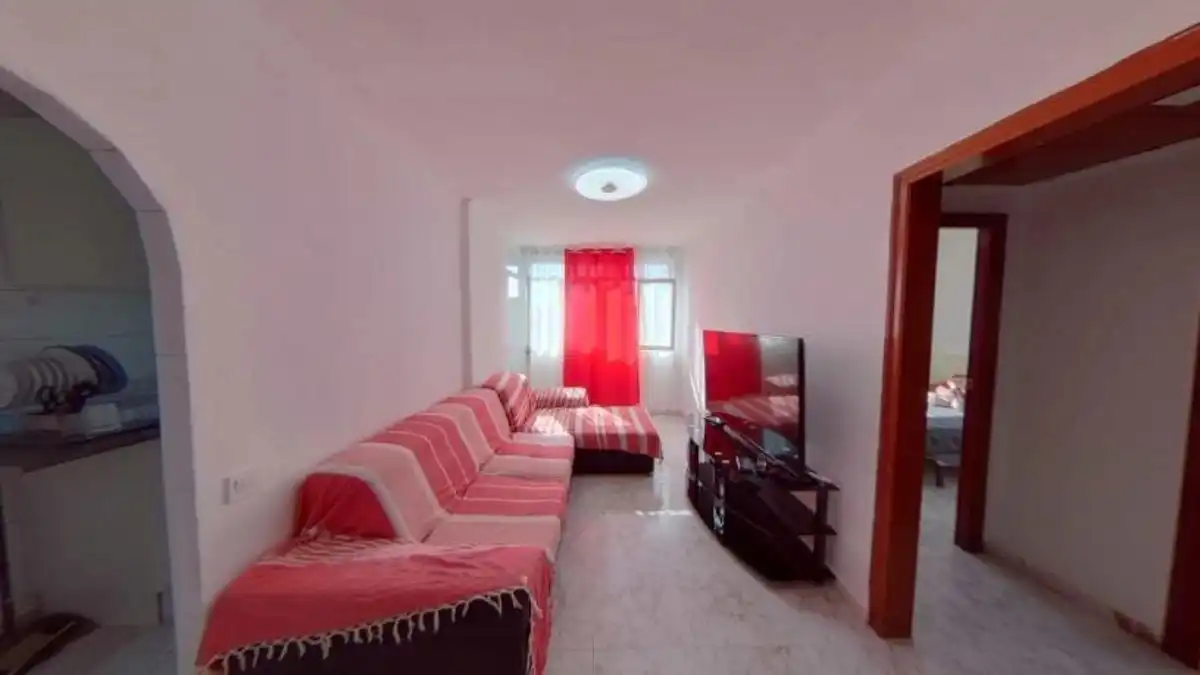 Sala de estar de Piso en venta en Badalona