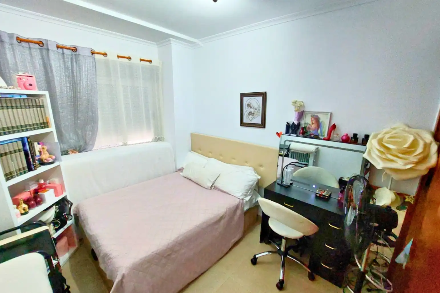 Dormitori de Apartament en venda en Calpe / Calp amb Aire condicionat, Calefacció i Balcó