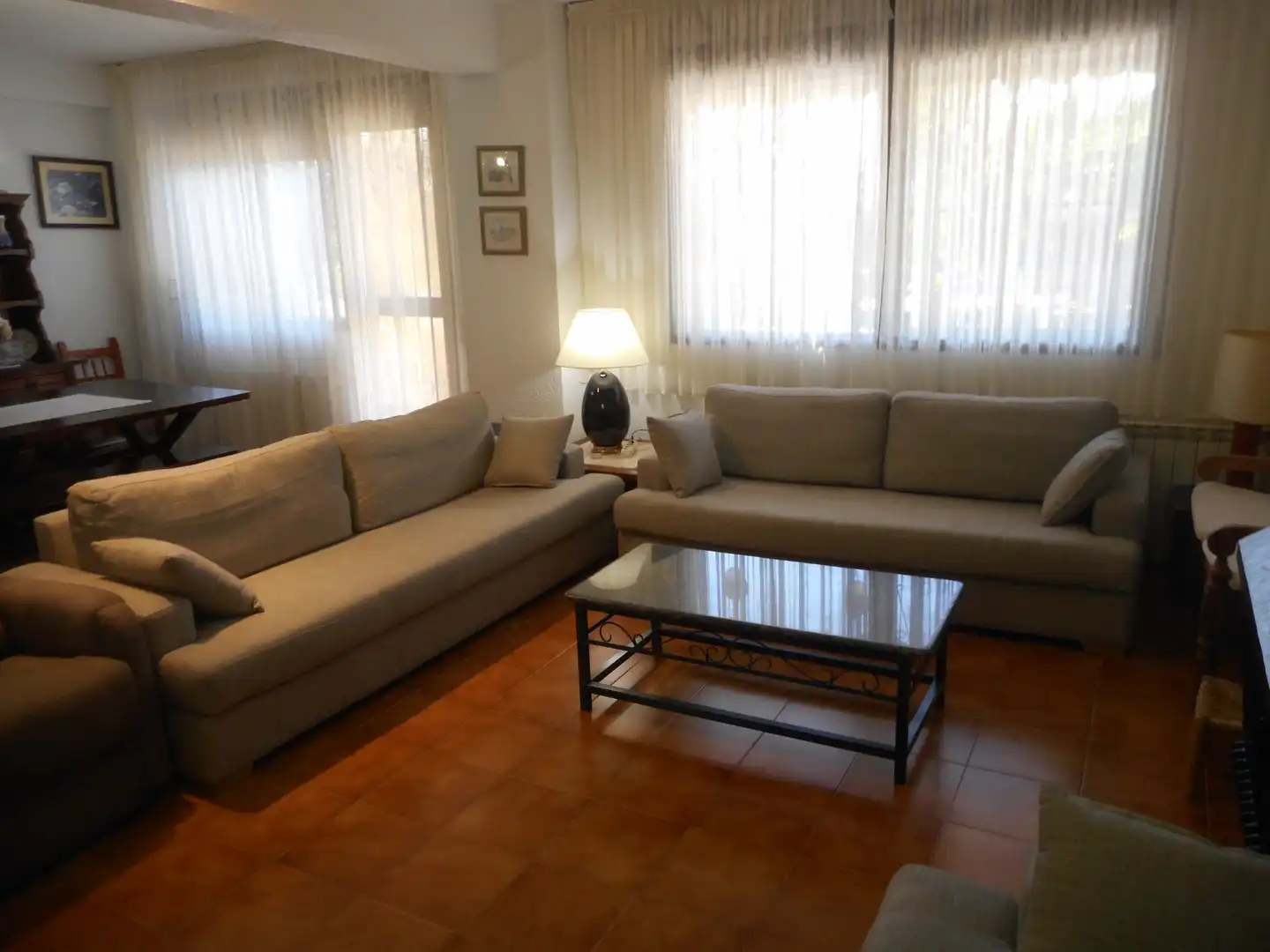 Sala d'estar de Casa o xalet en venda en Olesa de Bonesvalls amb Calefacció, Jardí privat i Terrassa