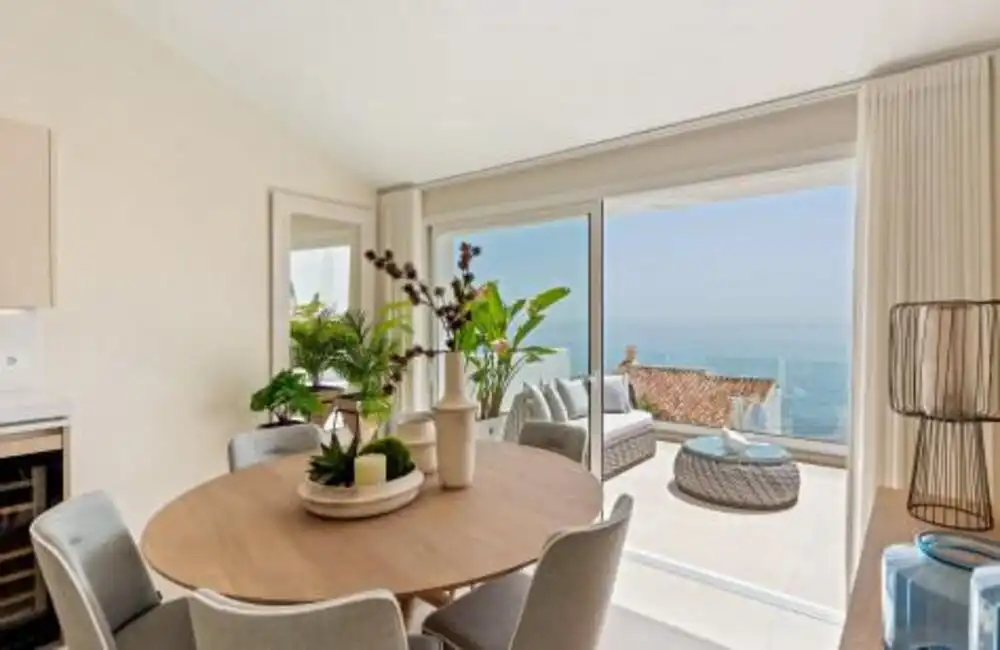 Comedor de Casa o chalet en venta en Estepona con Aire acondicionado, Jardín privado y Terraza