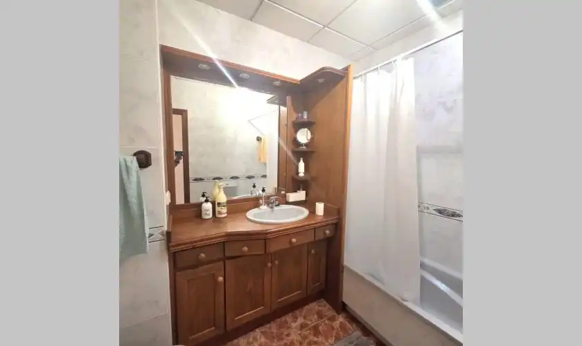 Badezimmer von Wohnung zum Verkauf in Carboneras mit Terrasse und Möbliert