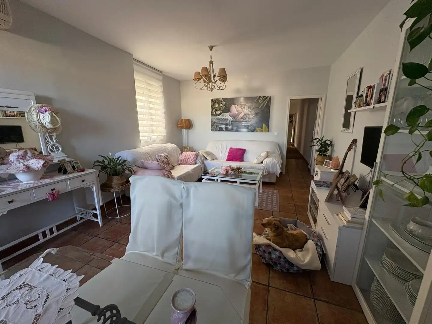 Sala d'estar de Àtic en venda en Poniente-Sur