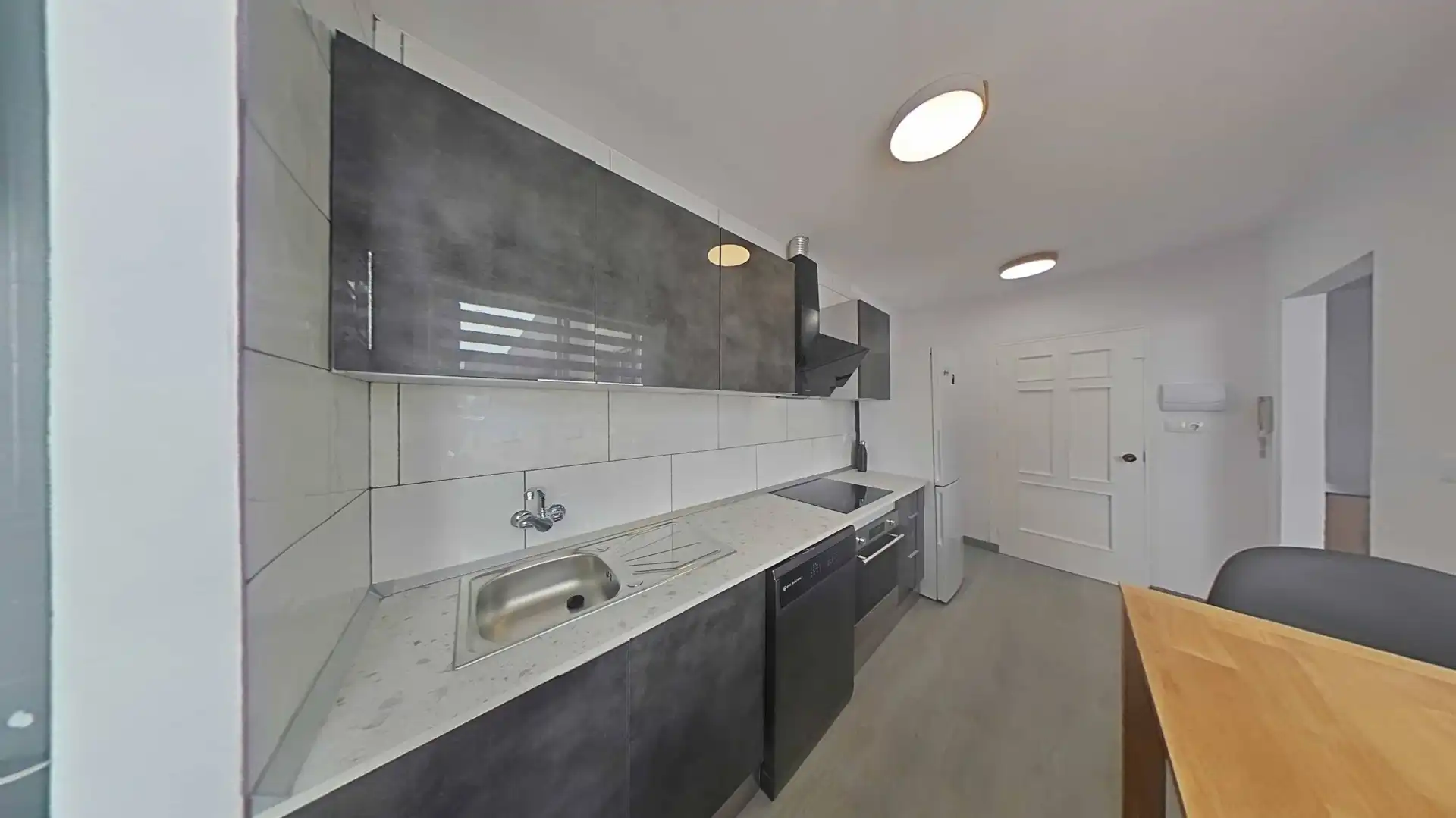 Cocina de Apartamento en venta en San Pedro del Pinatar con Parquet