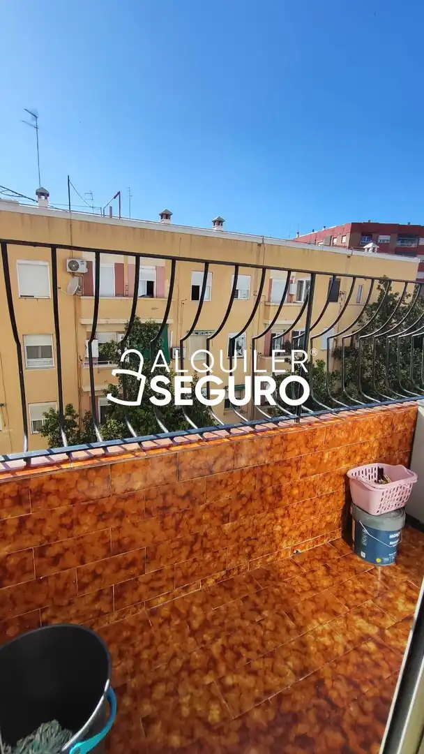 Terrassa de Pis de lloguer en Valencia amb Aire condicionat, Terrassa i Moblat