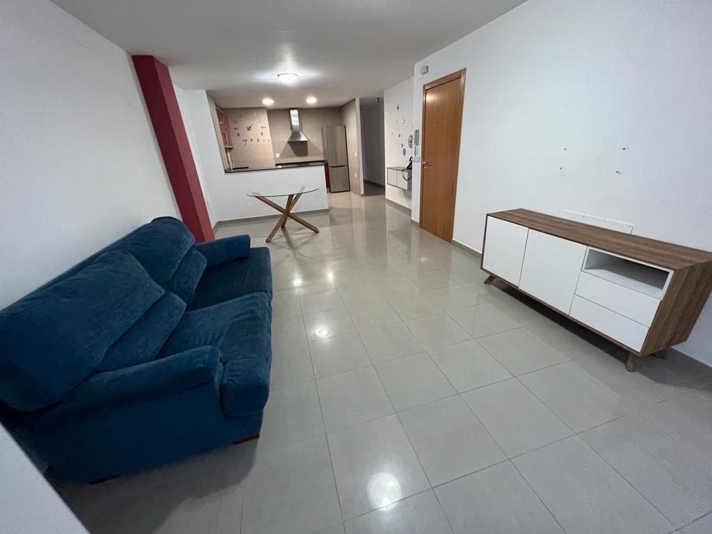Living room of Flat for sale in Castellón de la Plana / Castelló de la Plana  with Heating, Terrace and Furnished