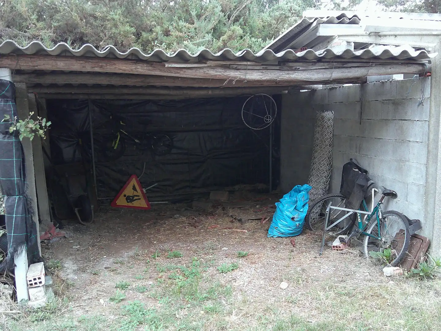 Aparcament de Casa o xalet en venda en Ribadumia amb Terrassa, Moblat i Balcó