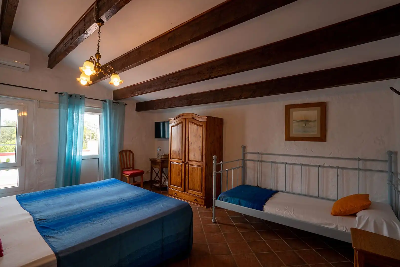 Bedroom of Country homes for sale in Maó - Mahón  with Private garden and Swimming Pool