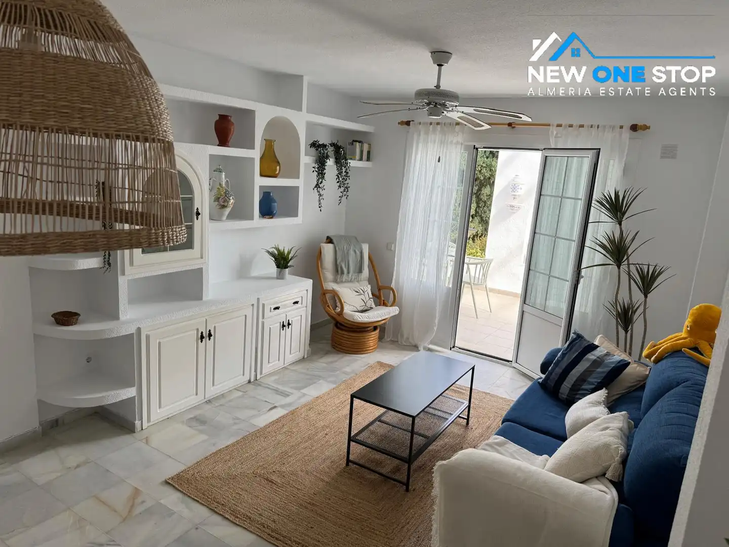 Living room of Apartments for sale in Mojácar Playa - Las Ventanicas - La Paratá