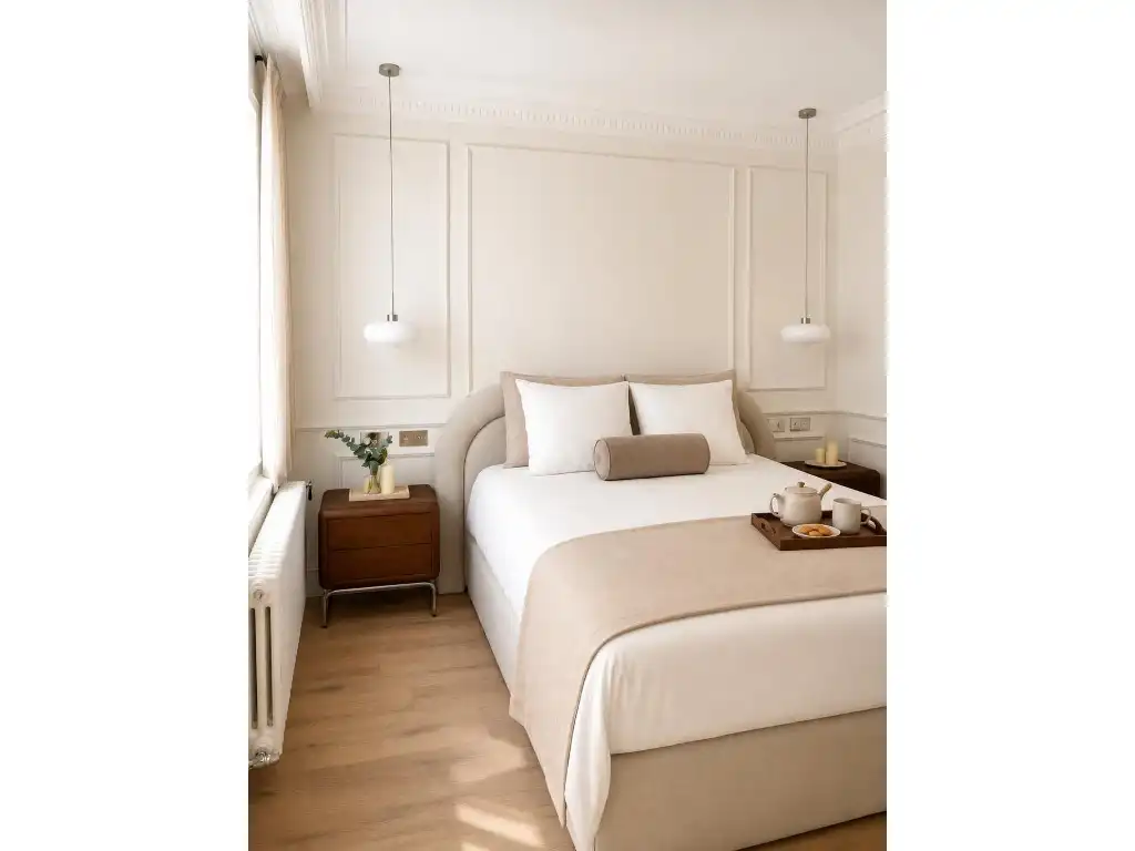 Bedroom of Flat for sale in Madrid  with Air Conditioner, Heating and Oven