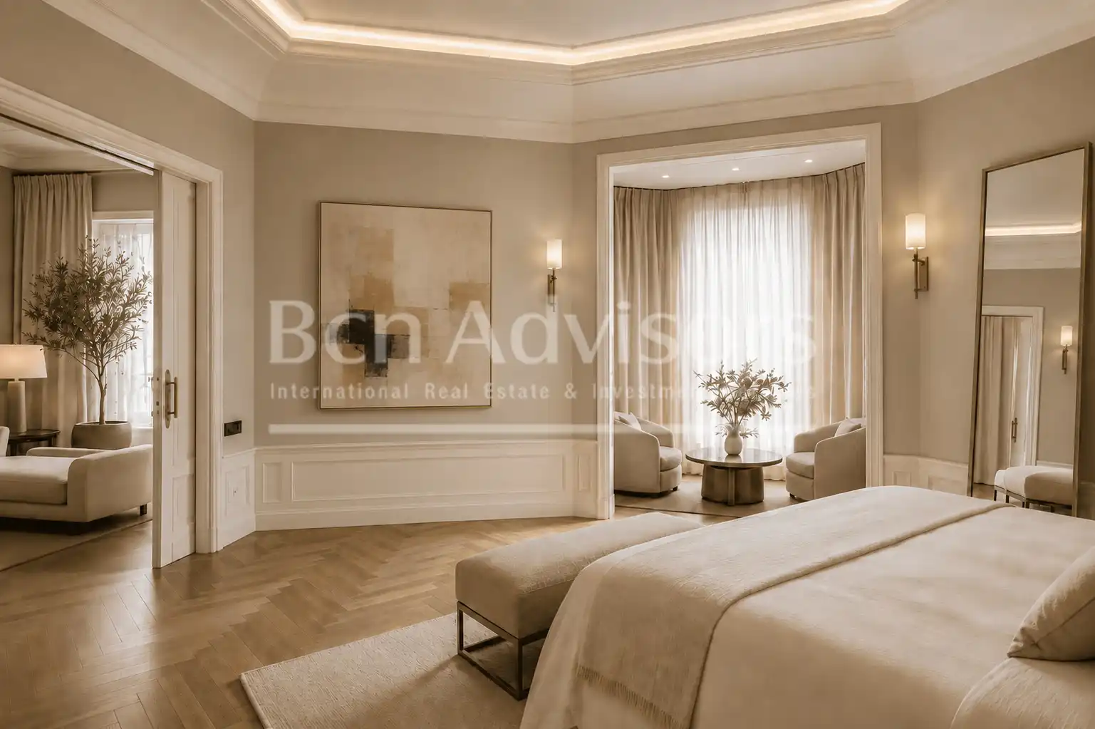 Bedroom of Flat for rent in Barcelona  with Air Conditioner, Heating and Terrace
