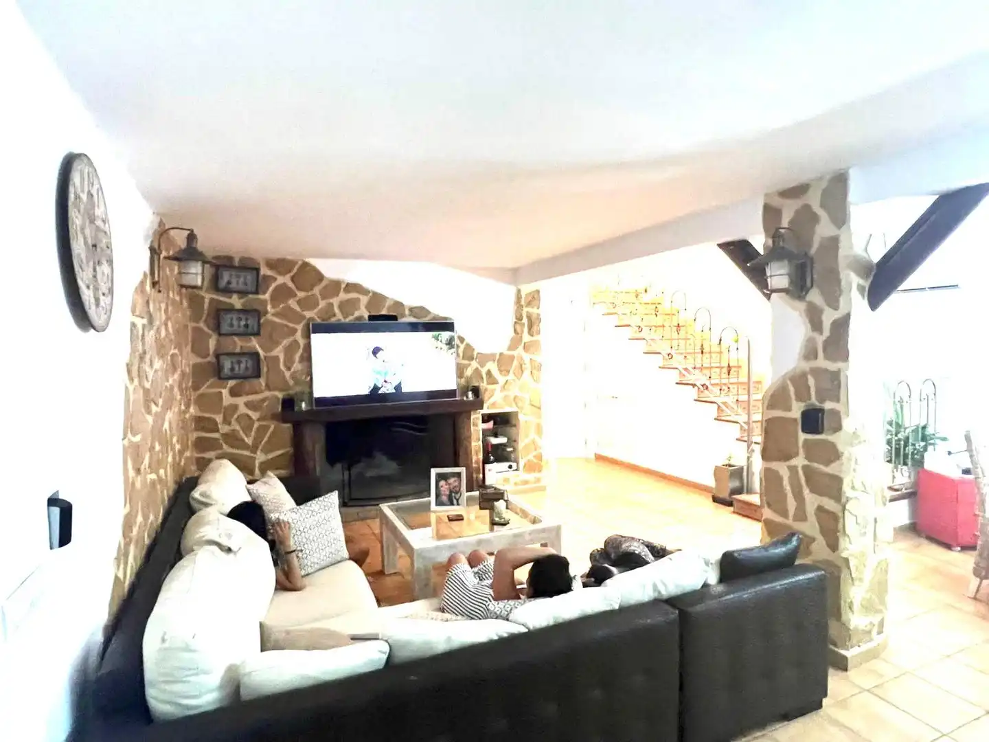 Sala de estar de Casa o chalet en venta en Mutxamel con Aire acondicionado, Calefacción y Jardín privado