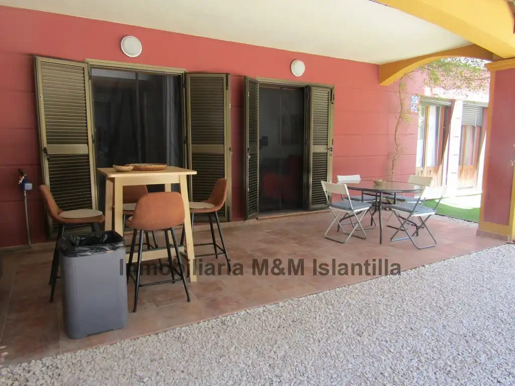 Terraza de Apartamento en venta en Ayamonte con Jardín privado, Amueblado y Horno