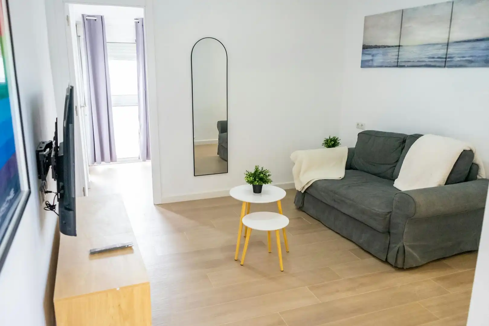 Living room of Flat for share in Triana