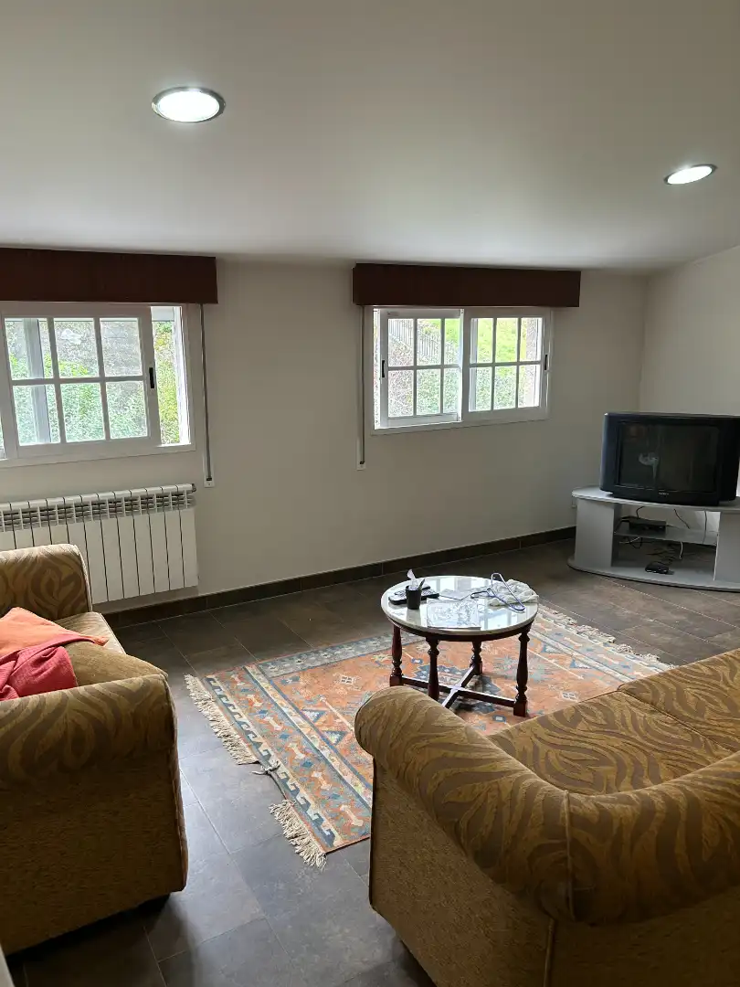 Wohnzimmer von Haus oder Chalet zum Verkauf in Poio mit Klimaanlage, Heizung und Terrasse