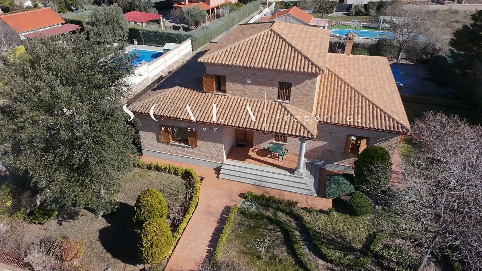 Vista exterior de Casa o chalet en venta en Nambroca con Aire acondicionado, Calefacción y Jardín privado