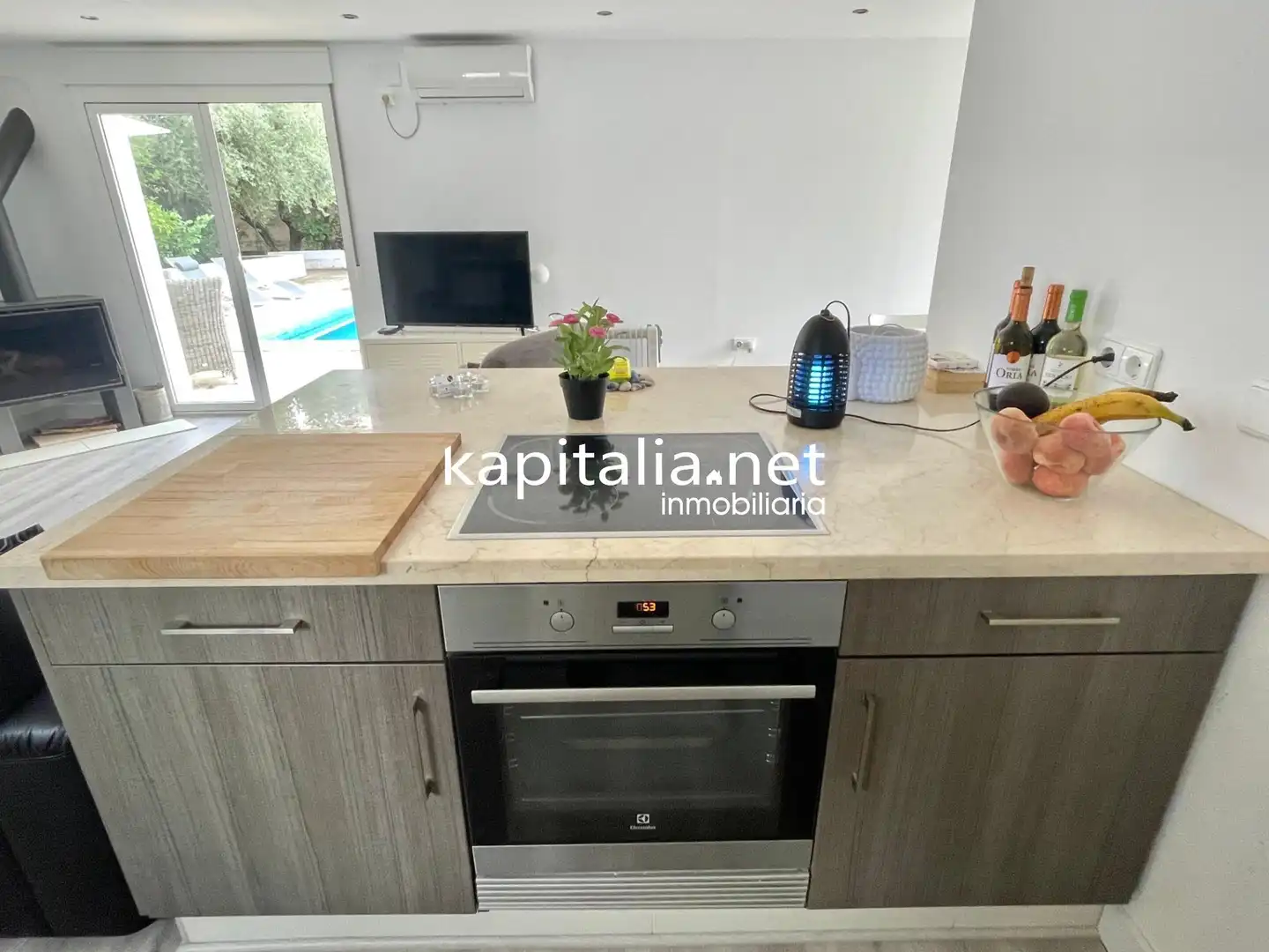 Cocina de Casa o chalet en venta en Ontinyent con Aire acondicionado, Jardín privado y Terraza