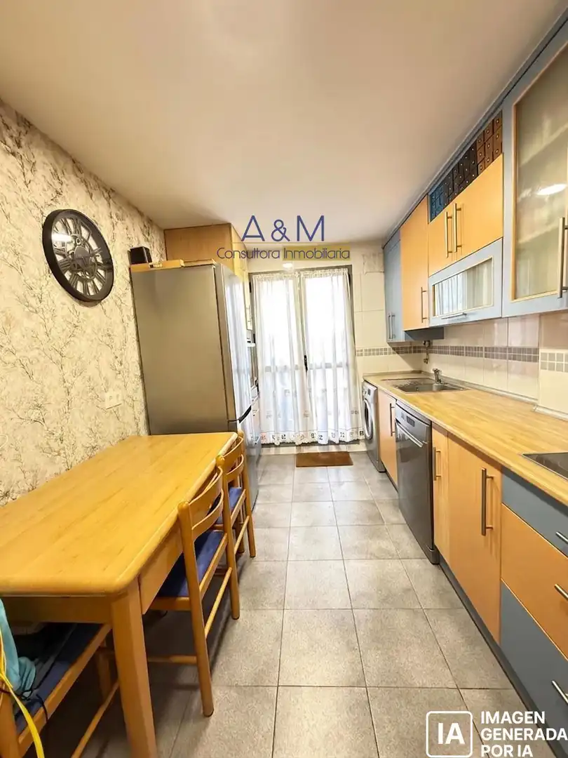 Cocina de Ático en venta en Valladolid con Calefacción, Parquet y Terraza