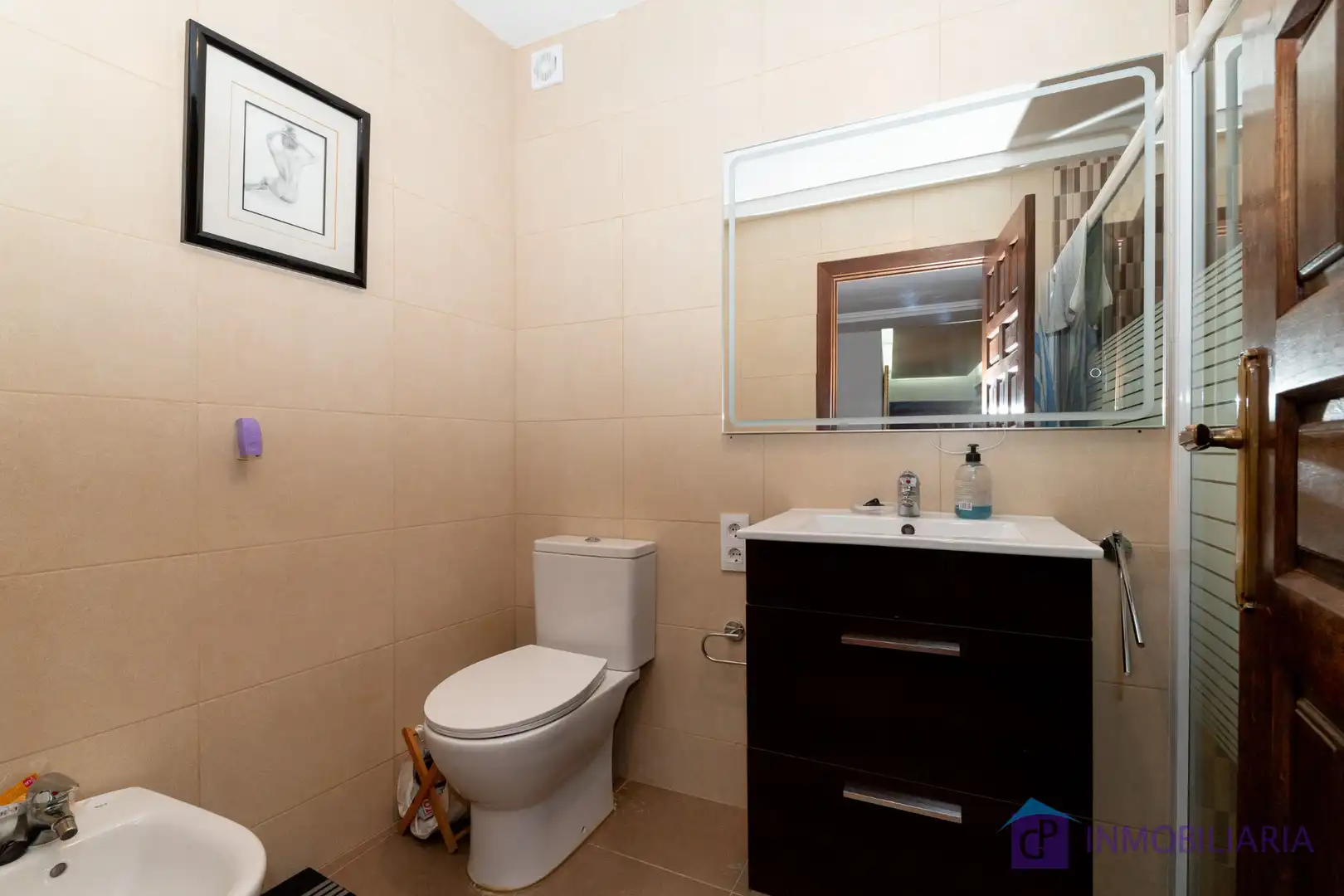 Bathroom of Flat for sale in Ateca  with Private garden, Parquet flooring and Terrace