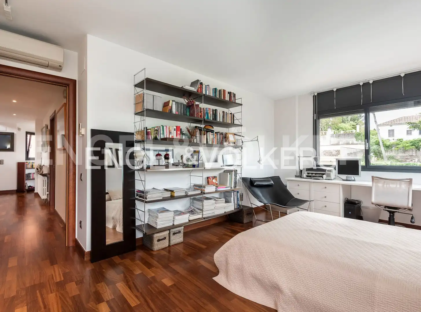 Bedroom of Houses for sale in Sant Cugat del Vallès  with Air Conditioner, Heating and Private garden
