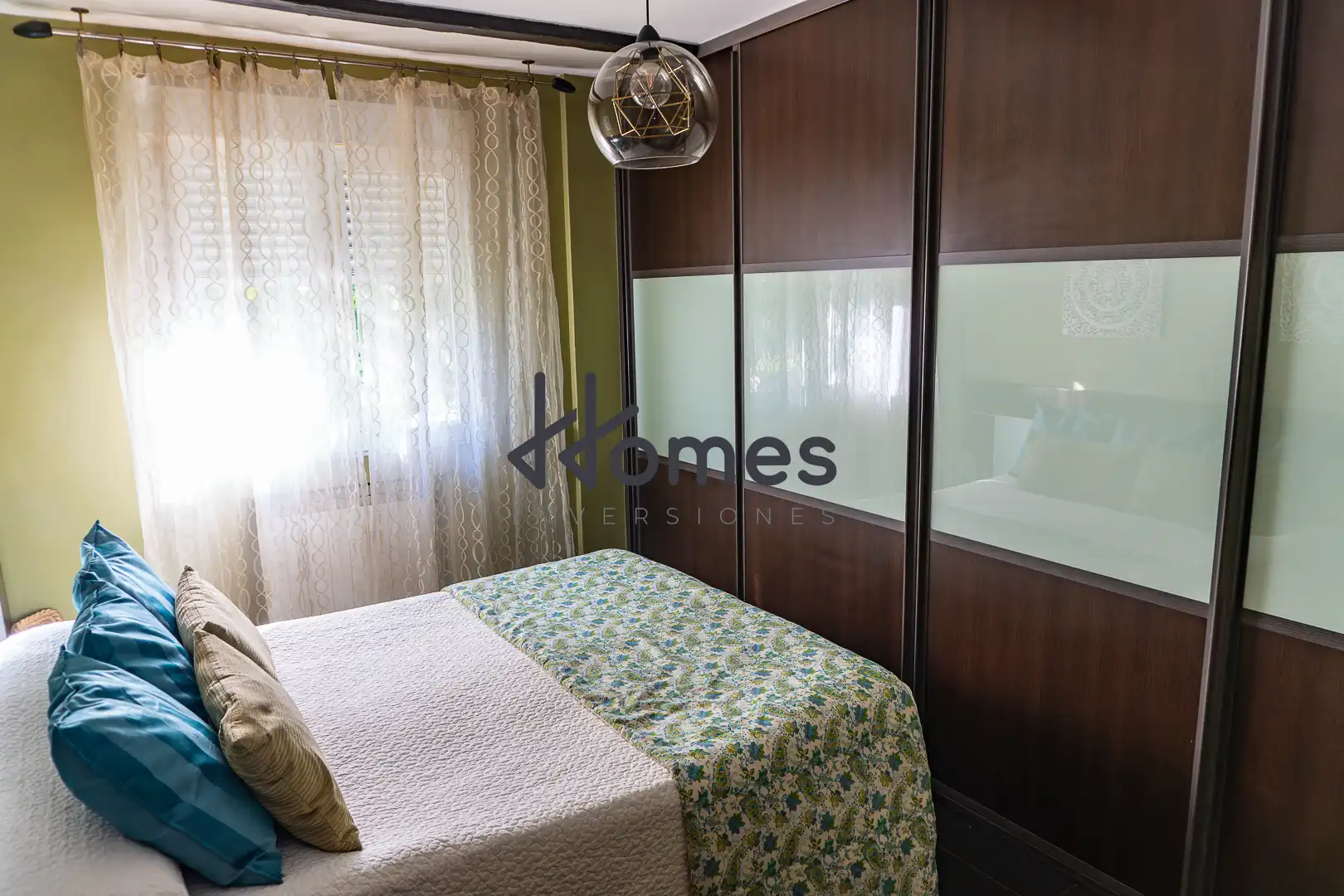 Bedroom of Flat for sale in Móstoles  with Heating, Storage room and Furnished
