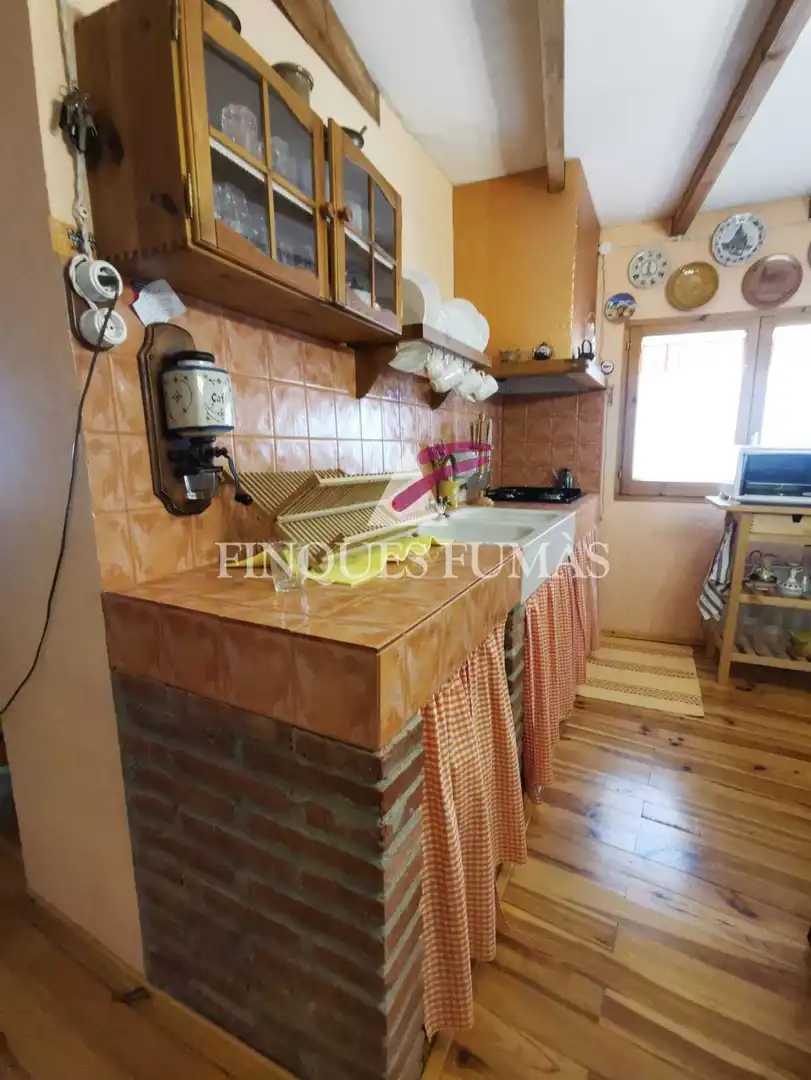 Cocina de Casa o chalet en venta en Savallà del Comtat con Calefacción, Trastero y Amueblado