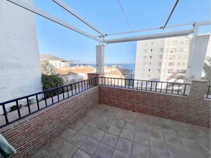 Exterior view of Single-family semi-detached for sale in Almuñécar  with Terrace and Swimming Pool