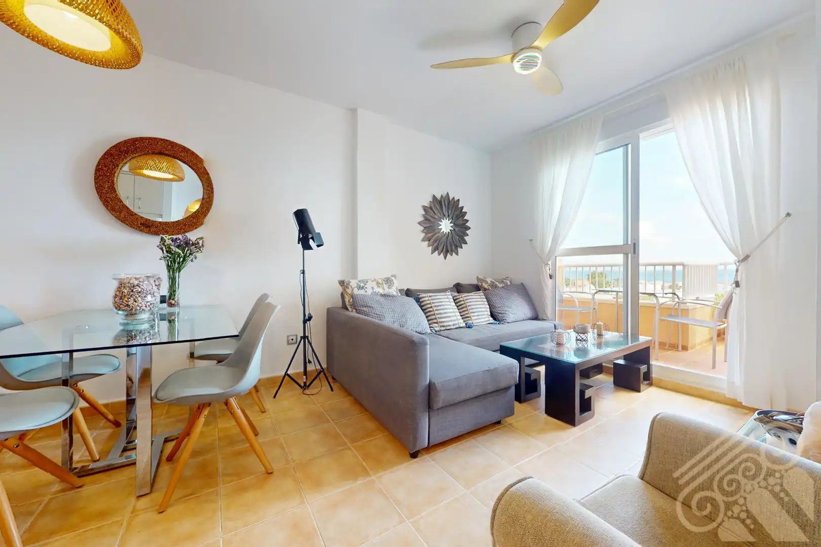 Sala de estar de Ático en venta en Marina de la Torre