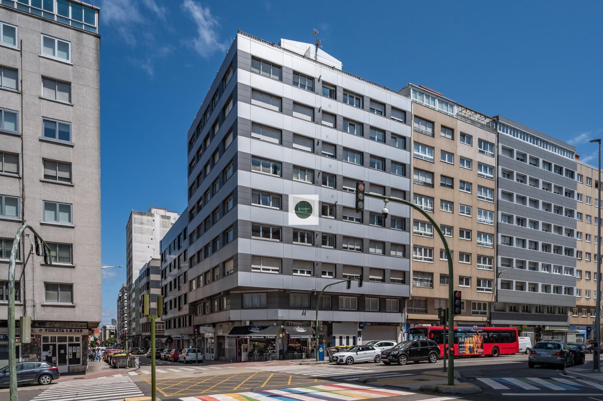 Vista exterior de Pis en venda en A Coruña Capital 