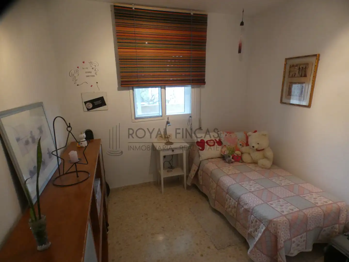 Bedroom of Flat for sale in Málaga  with Air Conditioner, Terrace and Storage room