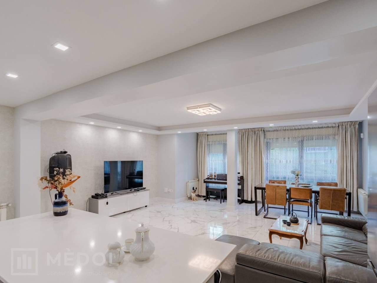 Living room of Flat for sale in  Tarragona Capital  with Air Conditioner, Heating and Furnished
