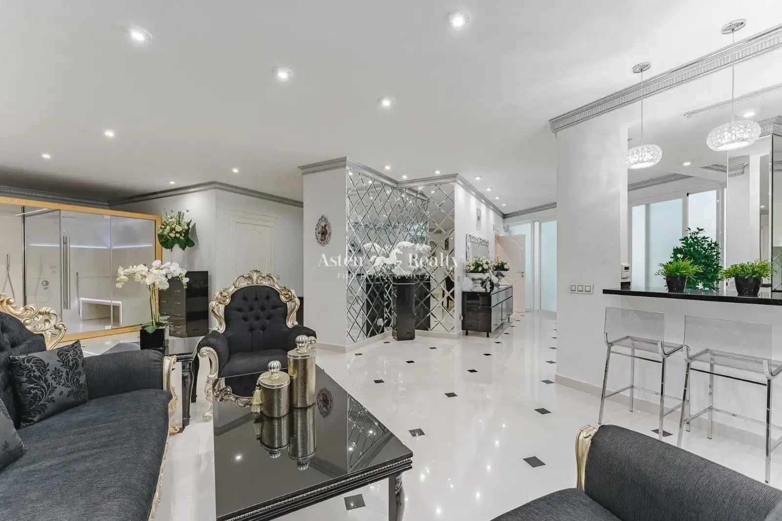 Sala de estar de Casa o chalet en venta en Adeje con Aire acondicionado, Terraza y Trastero