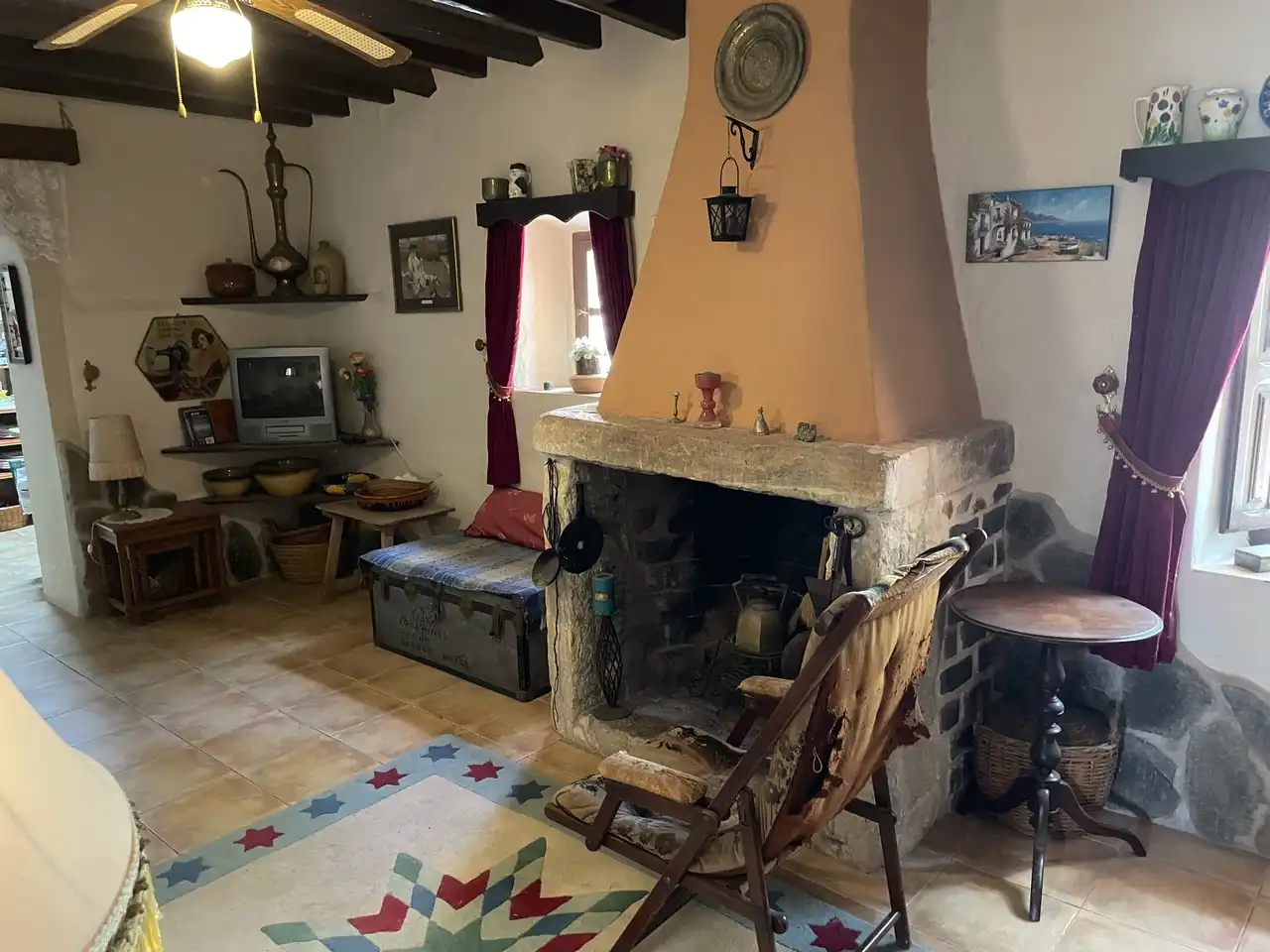 Sala d'estar de Finca rústica en venda en Cartagena
