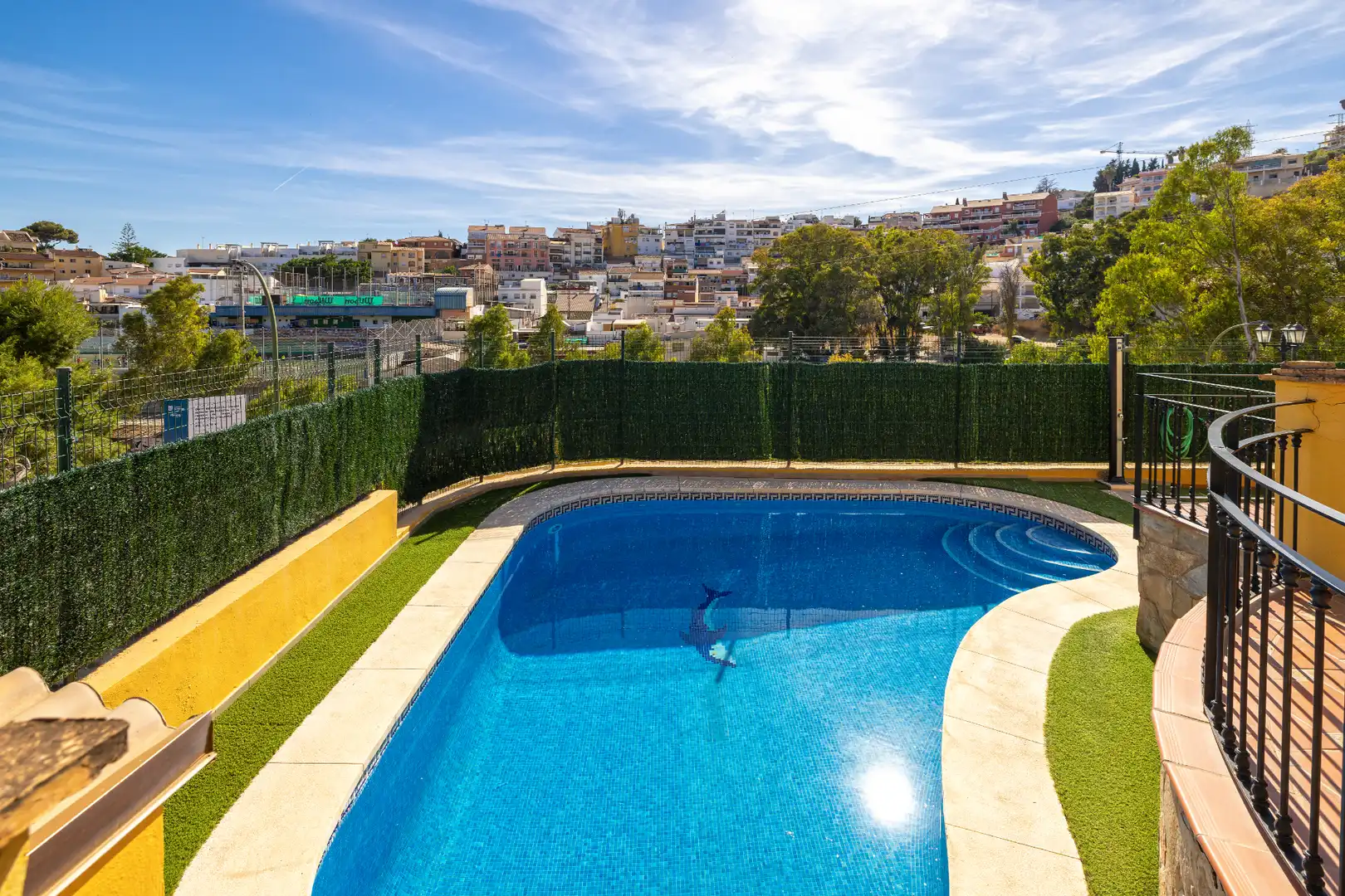Swimming pool of Houses for sale in Málaga  with Air Conditioner, Heating and Private garden