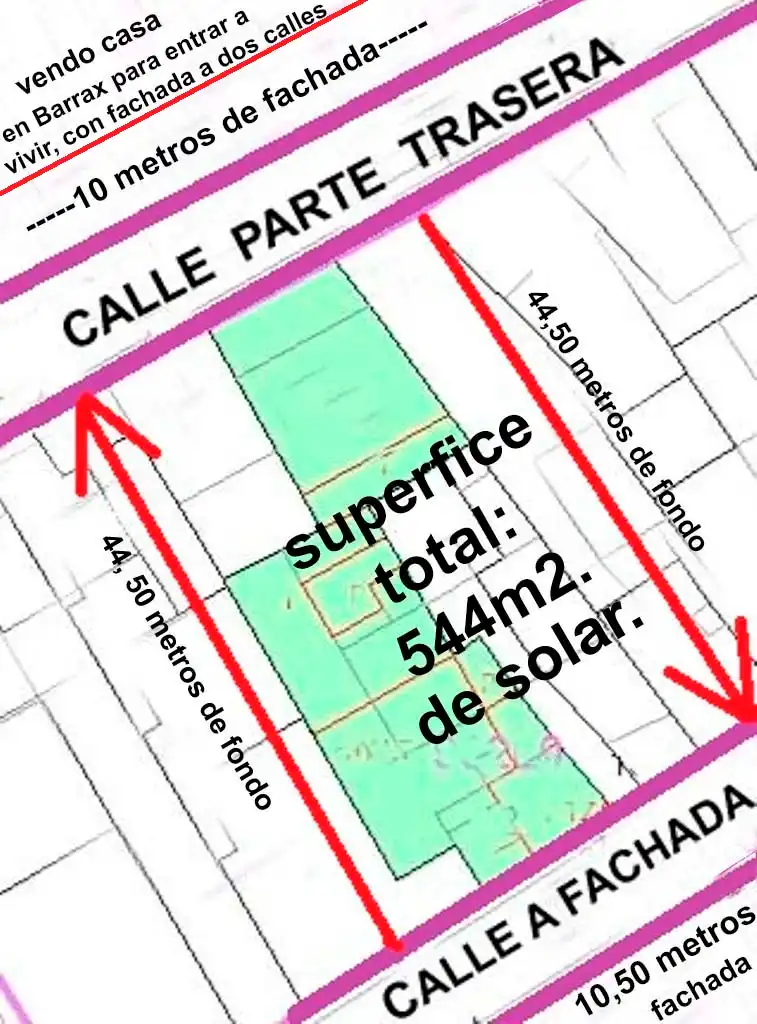 Casa o chalet en venta en Barrax con Calefacción, Terraza y Trastero