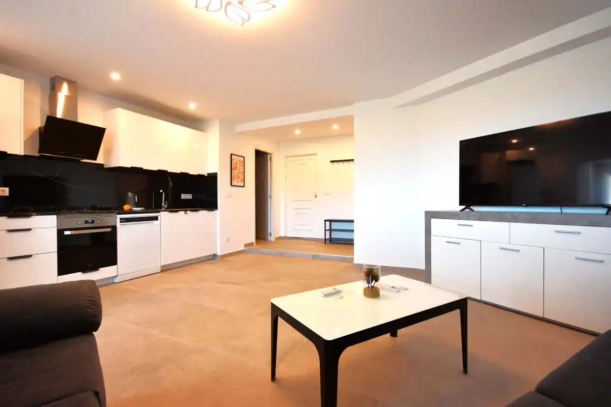 Sala de estar de Casa o chalet en venta en Calpe / Calp con Aire acondicionado, Jardín privado y Terraza