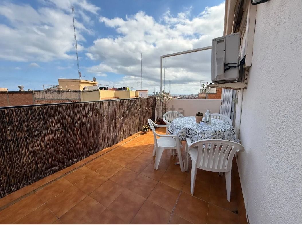 Terrace of Flat for sale in Badalona  with Air Conditioner, Heating and Terrace