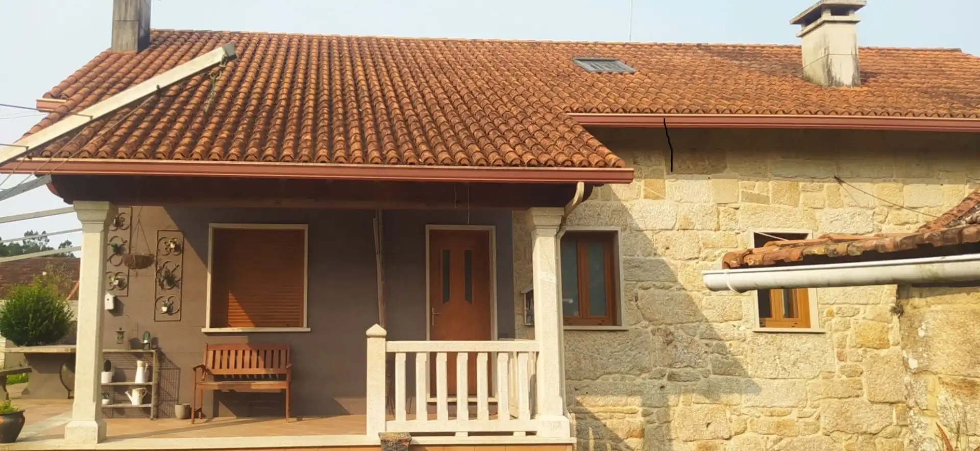 Vista exterior de Finca rústica en venta en Pontevedra Capital  con Calefacción y Jardín privado