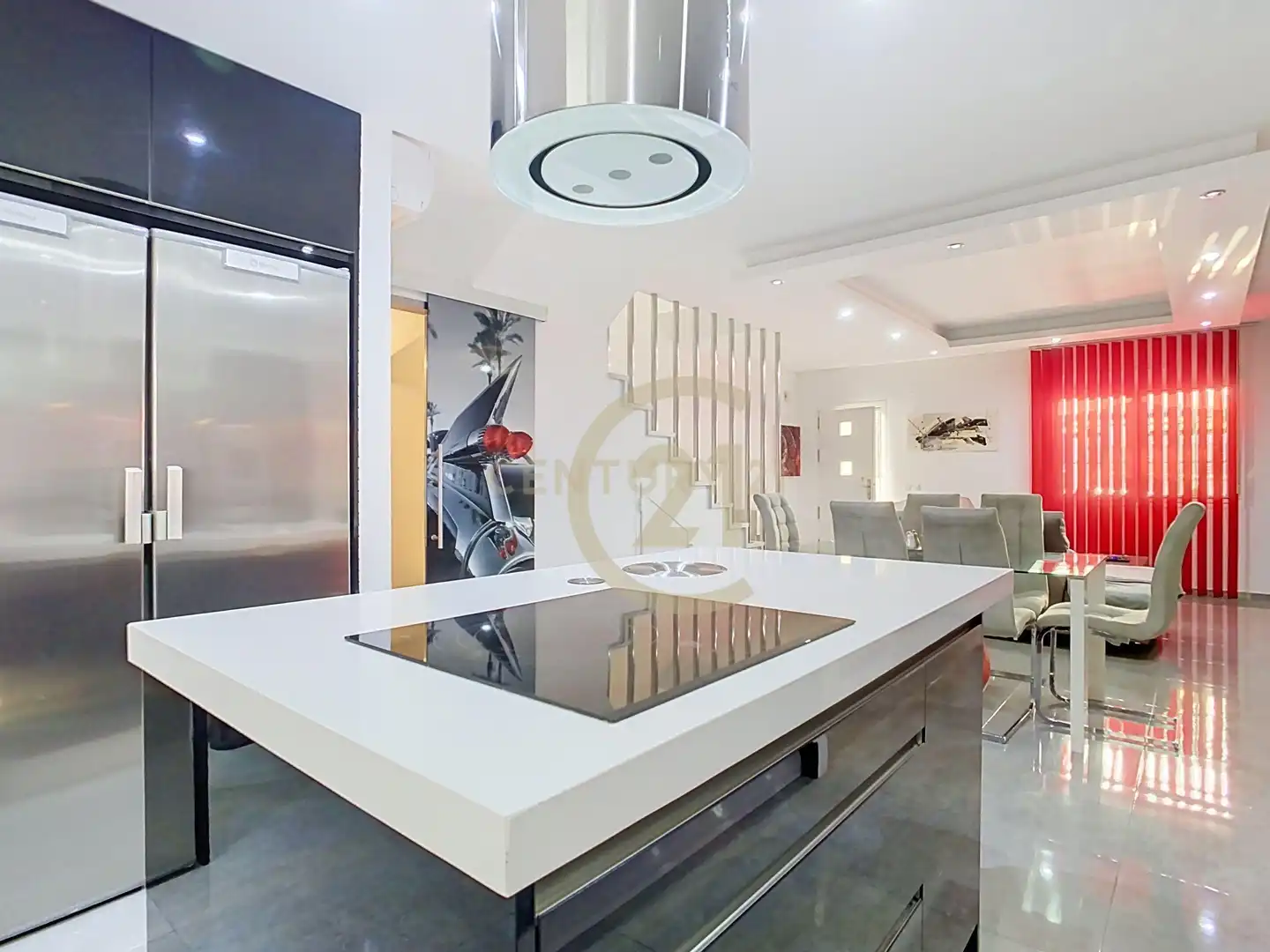 Cocina de Apartamento en venta en Álora con Aire acondicionado, Alarma y Piscina comunitaria