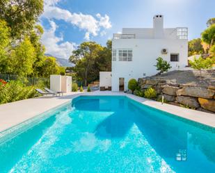 Exterior view of House or chalet for sale in Altea  with Private garden and Alarm