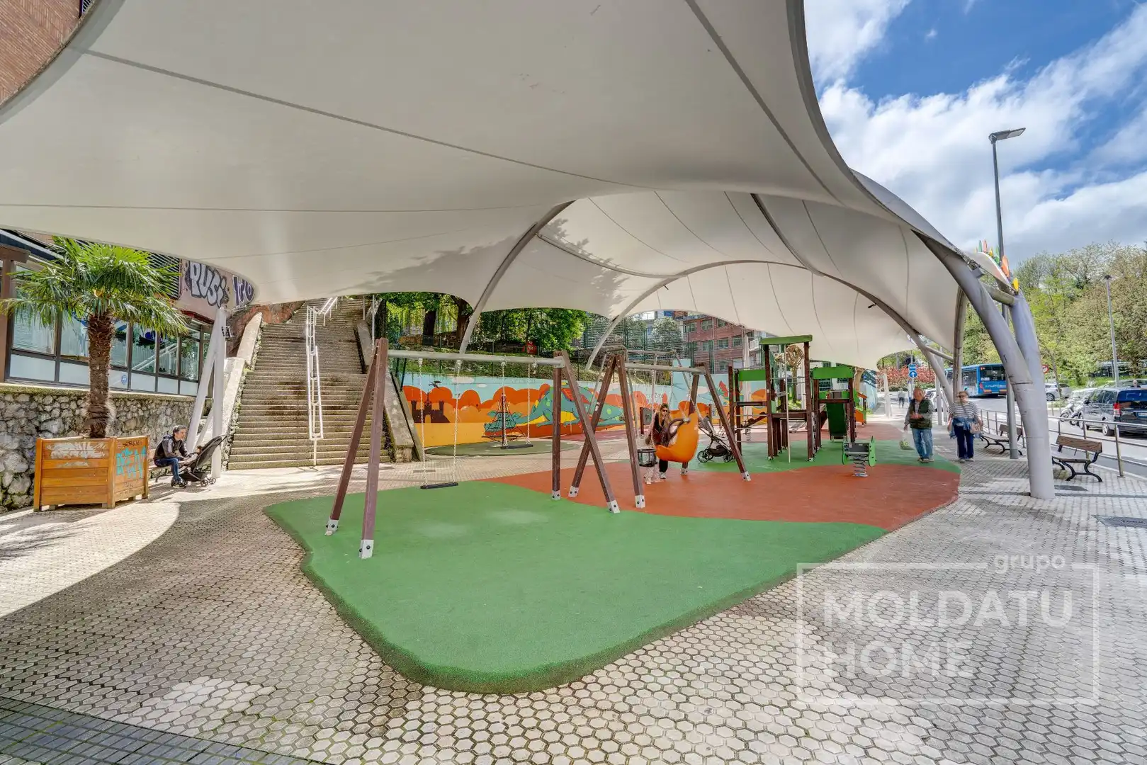 Terrasse von Wohnung zum Verkauf in Donostia - San Sebastián  mit Heizung, Terrasse und Abstellraum