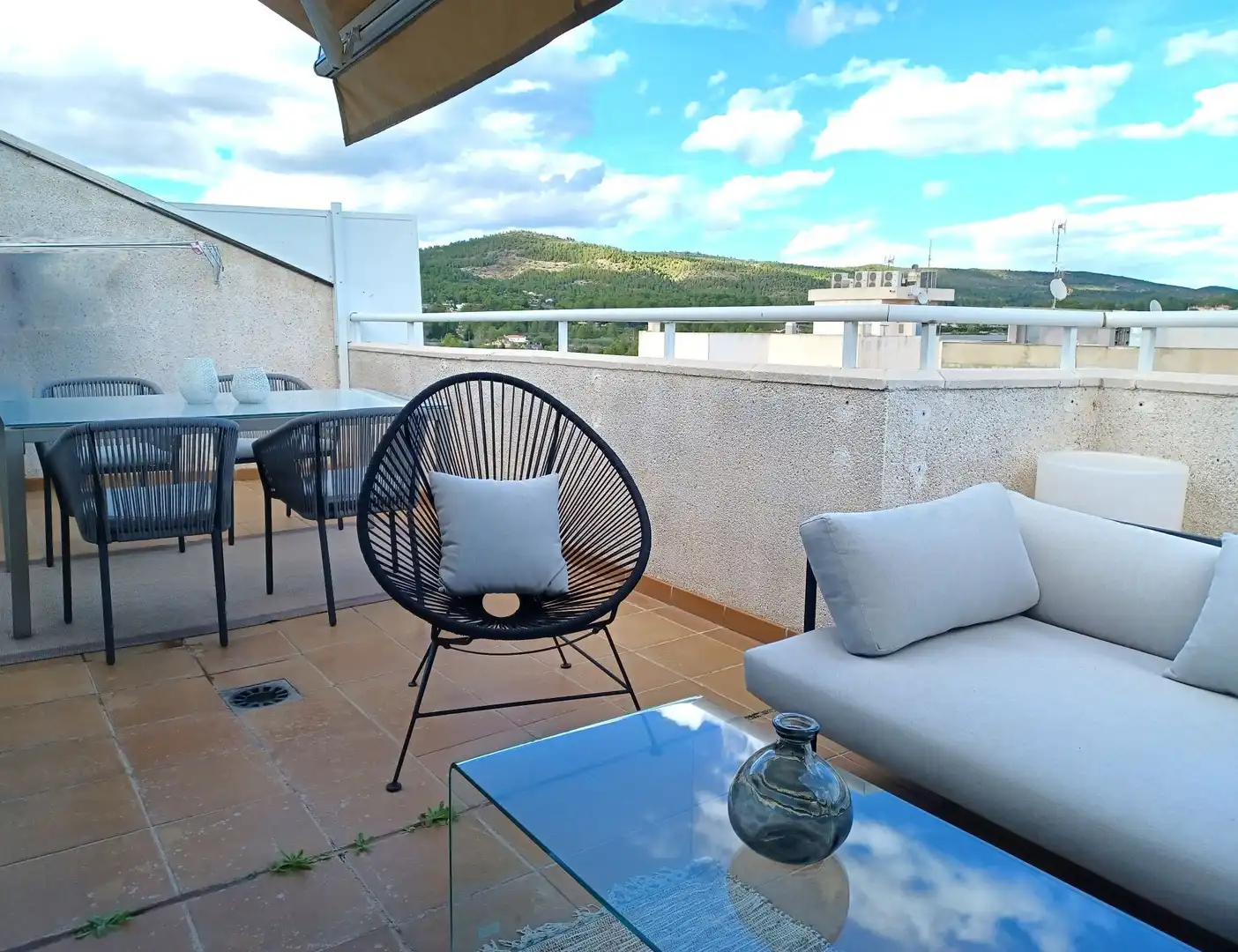Terraza de Ático en venta en L'Olleria con Aire acondicionado, Terraza y Trastero