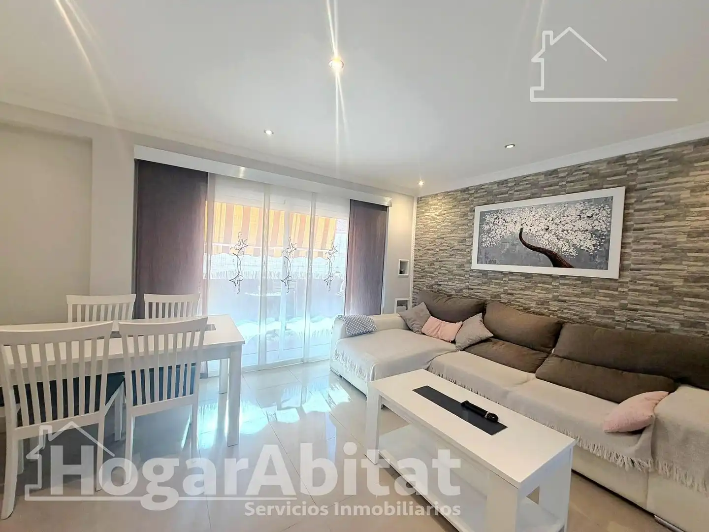 Sala d'estar de Pis en venda en Santa Rita