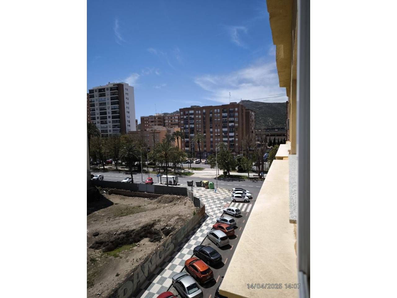 Exterior view of Flat to rent in Cartagena  with Furnished and Balcony
