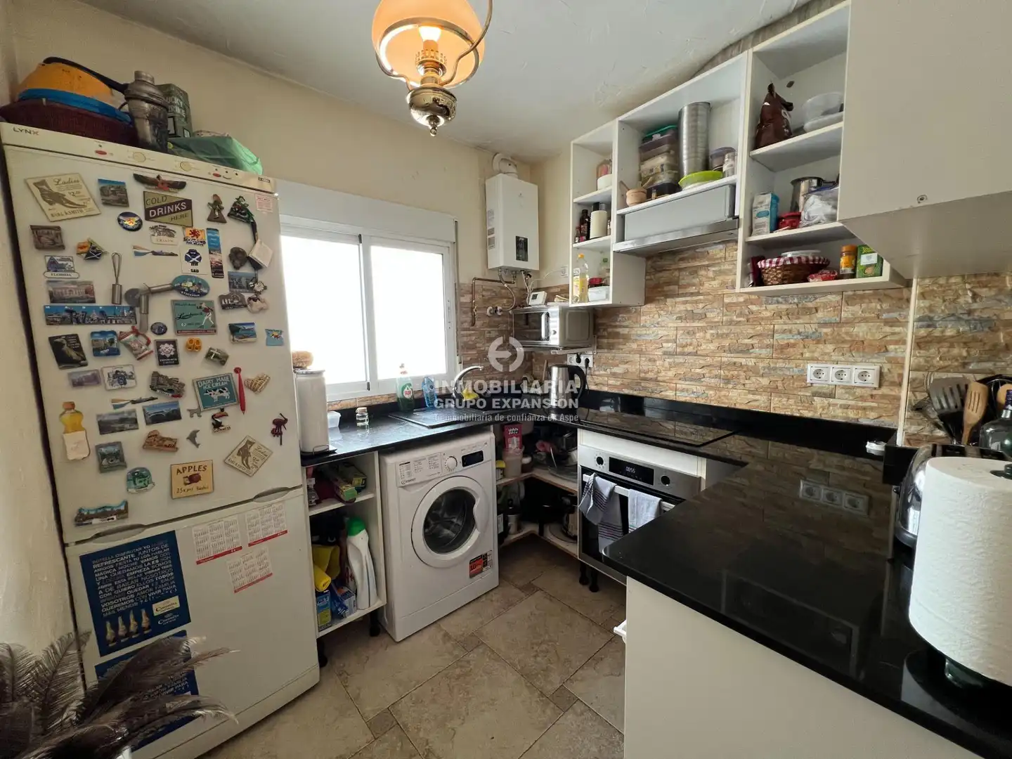 Kitchen of Flat for sale in Aspe  with Air Conditioner, Heating and Terrace