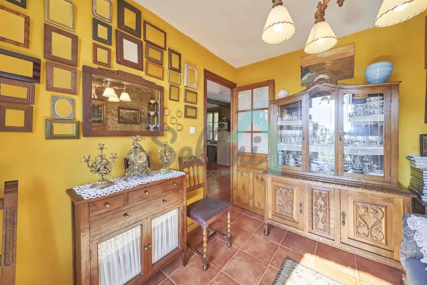 Dining room of Houses for sale in Langreo  with Private garden and Balcony