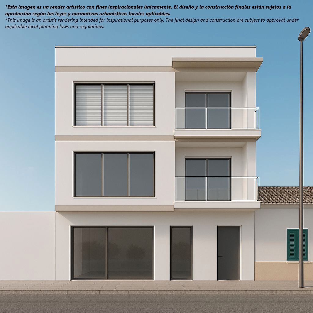 Vista exterior de Edificio en venta en Marratxí