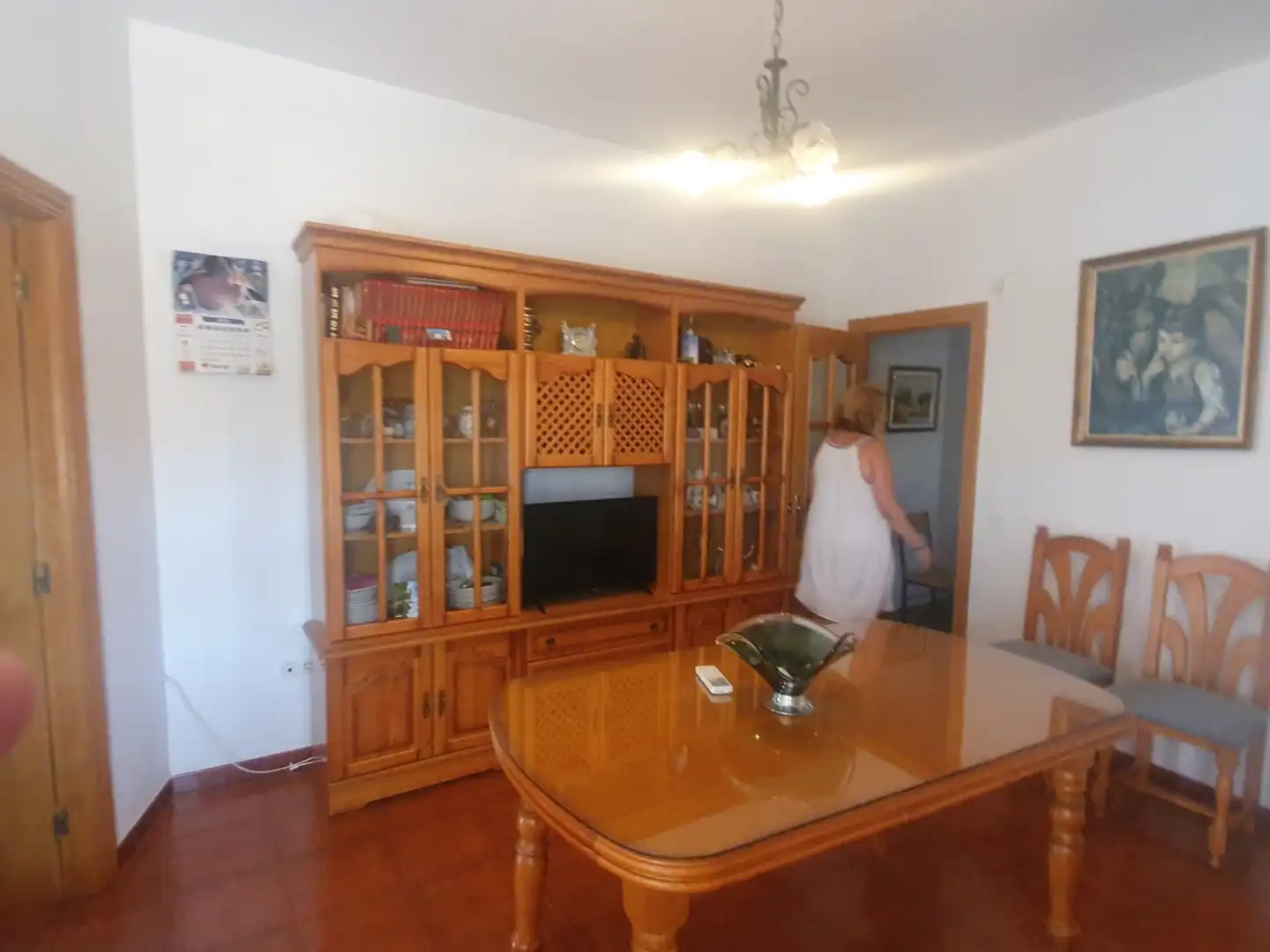 Menjador de Casa o xalet en venda en Guadix amb Jardí privat i Terrassa